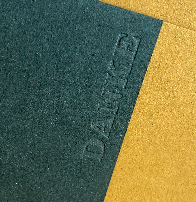 Vom Textil zum Papier