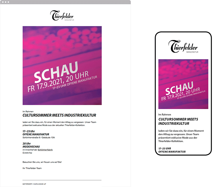 Thierfelder Manufaktur – Schau - 2