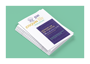 500 Jahre Josquin – Programmhefte