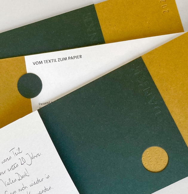 Vom Textil zum Papier - 1