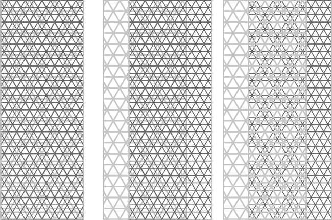 Raumteiler »Dreieck« - 5